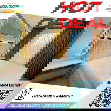 #R8351 🎉 221268  ให้เช่าคอนโด  Life Asoke - Rama 9