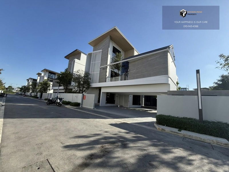 บ้านเดี่ยวให้เช่า : VIVE Krungthep Kreetha | บ้านหรู 3 ชั้น พร้อมสระว่ายน้ำ Close to brighton international school #2025122213559