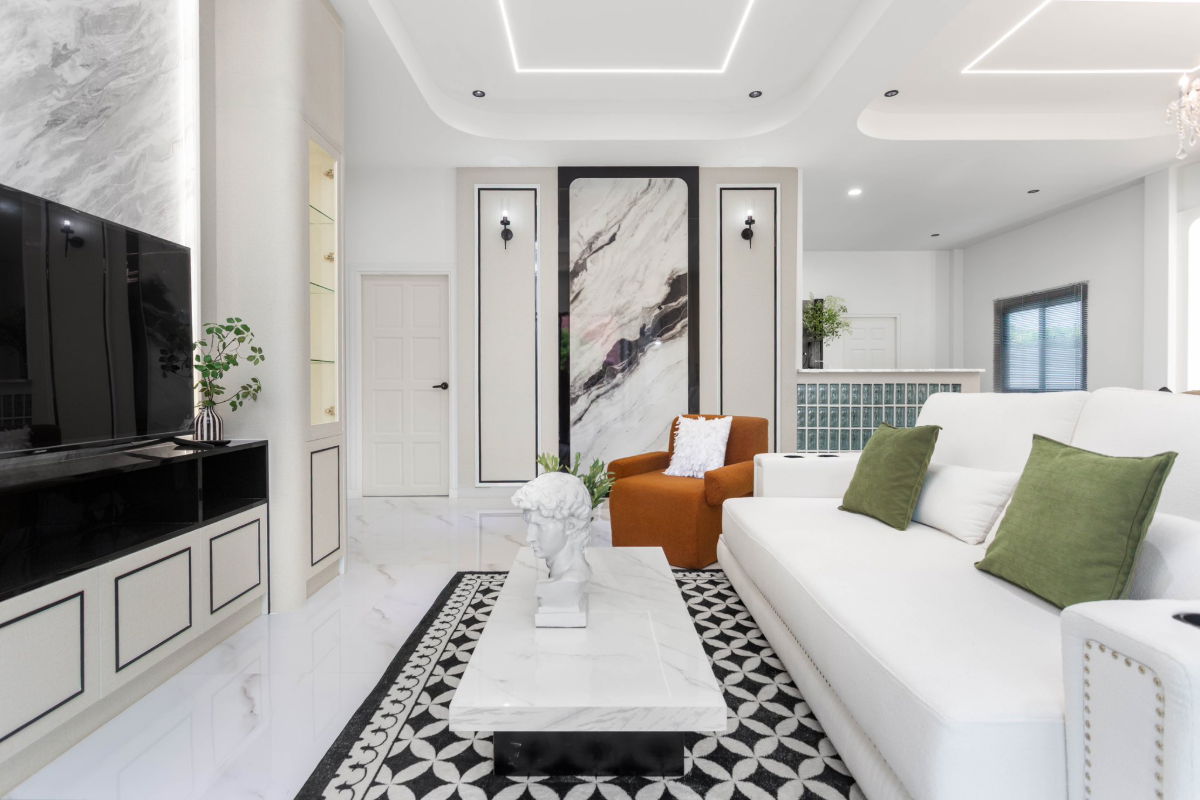 รูป ขายบ้านเดี่ยวชั้นเดียว ใกล้ทะเลจอมเทียน พร้อมเฟอร์นิเจอร์ พร้อมเข้าอยู่ ราคาเพียง 5.49 ล้านบาท! - รูปที่ 10/30