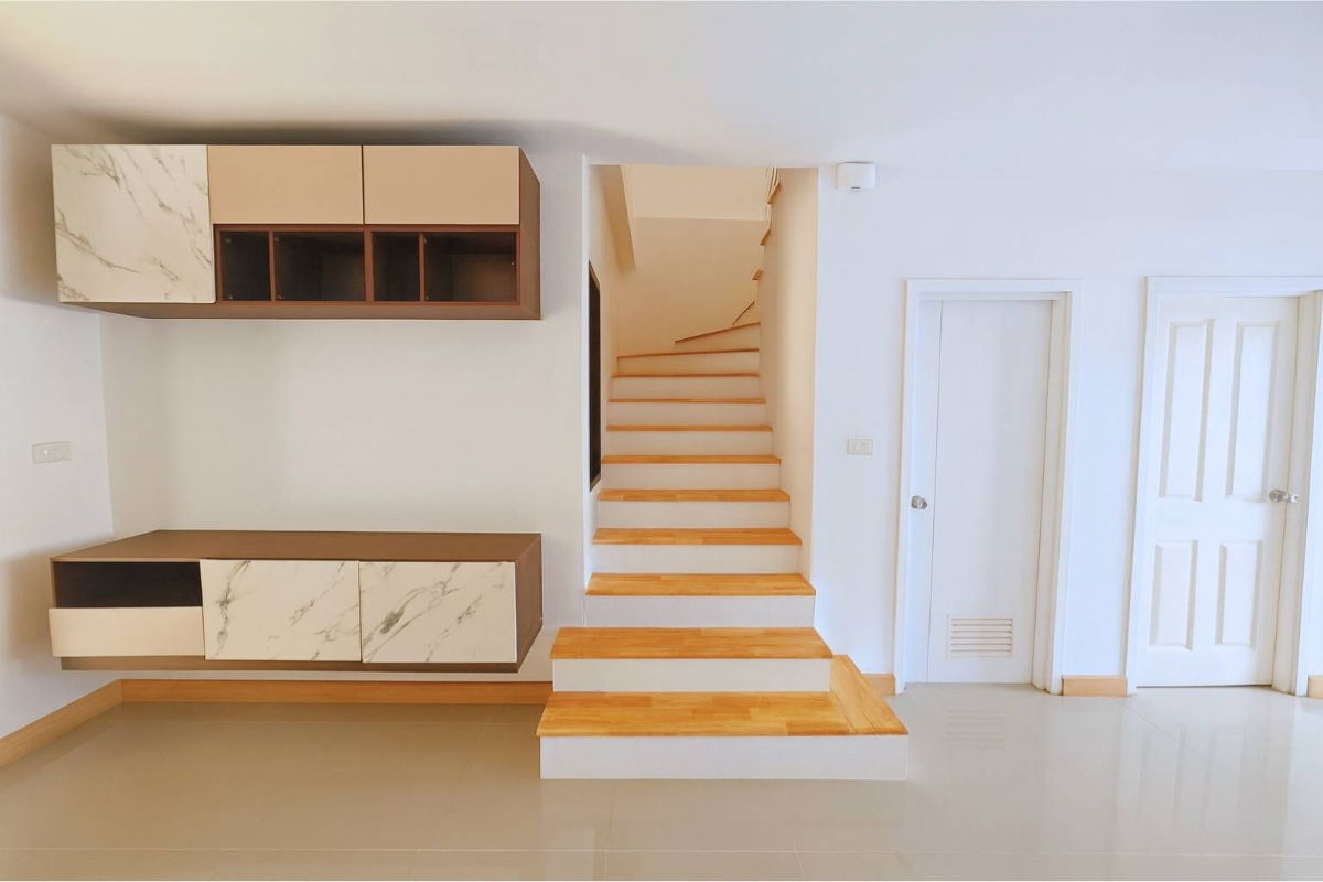 รูป ทาวน์โฮมแปลงพิเศษ The Thamm 2 ลาดกระบัง เจ้าของขายเอง | หลังบ้านใหญ่ | ราคาดีที่สุดในโครงการ - รูปที่ 4/12