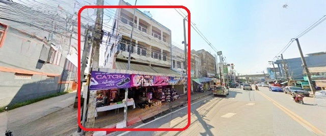 รูป ให้เช่าอาคารพาณิชย์ 3 ชั้น Lotus BigC ติดถนนใหญ่ ตลาดถนนคนเดินไนท์ สีคิ้ว 330 ม. 2 คูหา หัวมุม 52 ตร.วา. 2 นอน 2 น้ำ ตลาดสุขาภิบาล 2 - รูปที่ 1/8