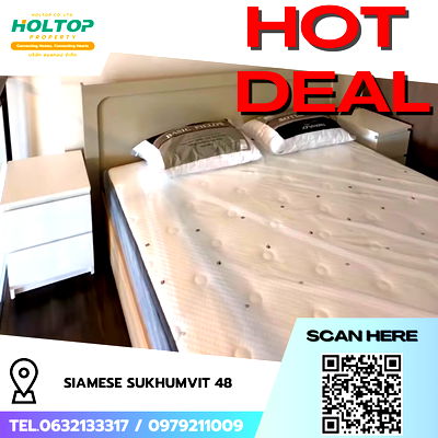 Condos for rent : #R8337 🎉 221268 Condo for rent: Siamese Sukhumvit 48