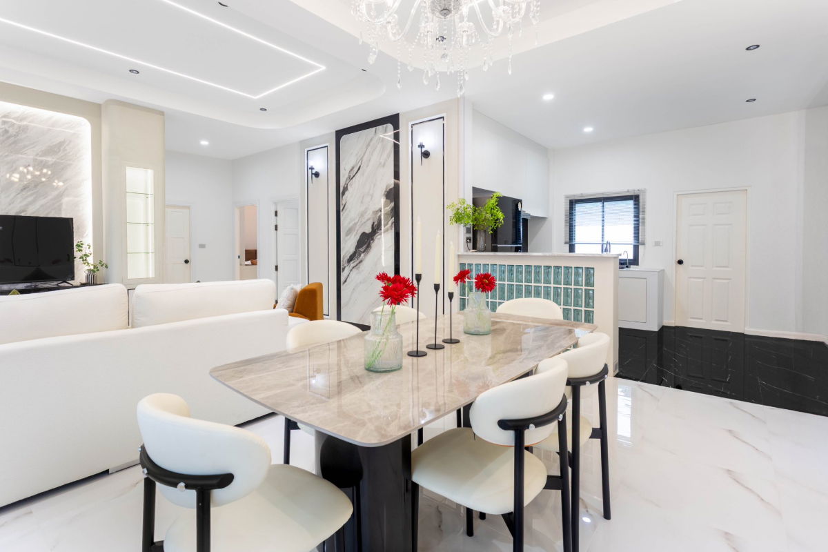 รูป ขายบ้านเดี่ยวชั้นเดียว ใกล้ทะเลจอมเทียน พร้อมเฟอร์นิเจอร์ พร้อมเข้าอยู่ ราคาเพียง 5.49 ล้านบาท! - รูปที่ 14/30