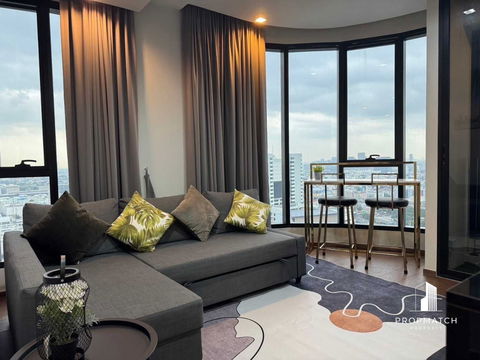 PM002206✨Flash Deal ✨IDEO Q Victory (2Bed 1Bath 44SQM.) พร้อมอยู่ ! เพียง 35,000 บาทต่อเดือน Tel.0981315848 @propmatch