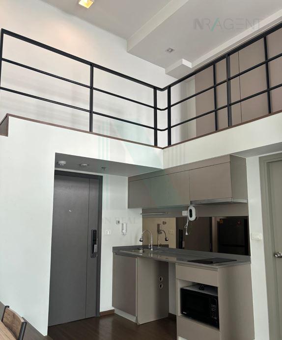 รูป 🔺 ให้เช่าคอนโด ไอดีโอ พระราม 9-ตัดใหม่ อาคาร 1 ชั้น 21 Duplex 2 ห้องนอน ขนาด 50 ตรม ใกล้ ใกล้ Foodland รามคำแหง - รูปที่ 8/8