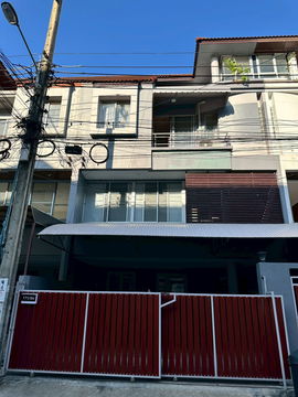 WS6171 🏢✨ [For Rent] 4-story Home Office in Ladprao 80 area, suitable for company registration. Only 45,000 THB/month.