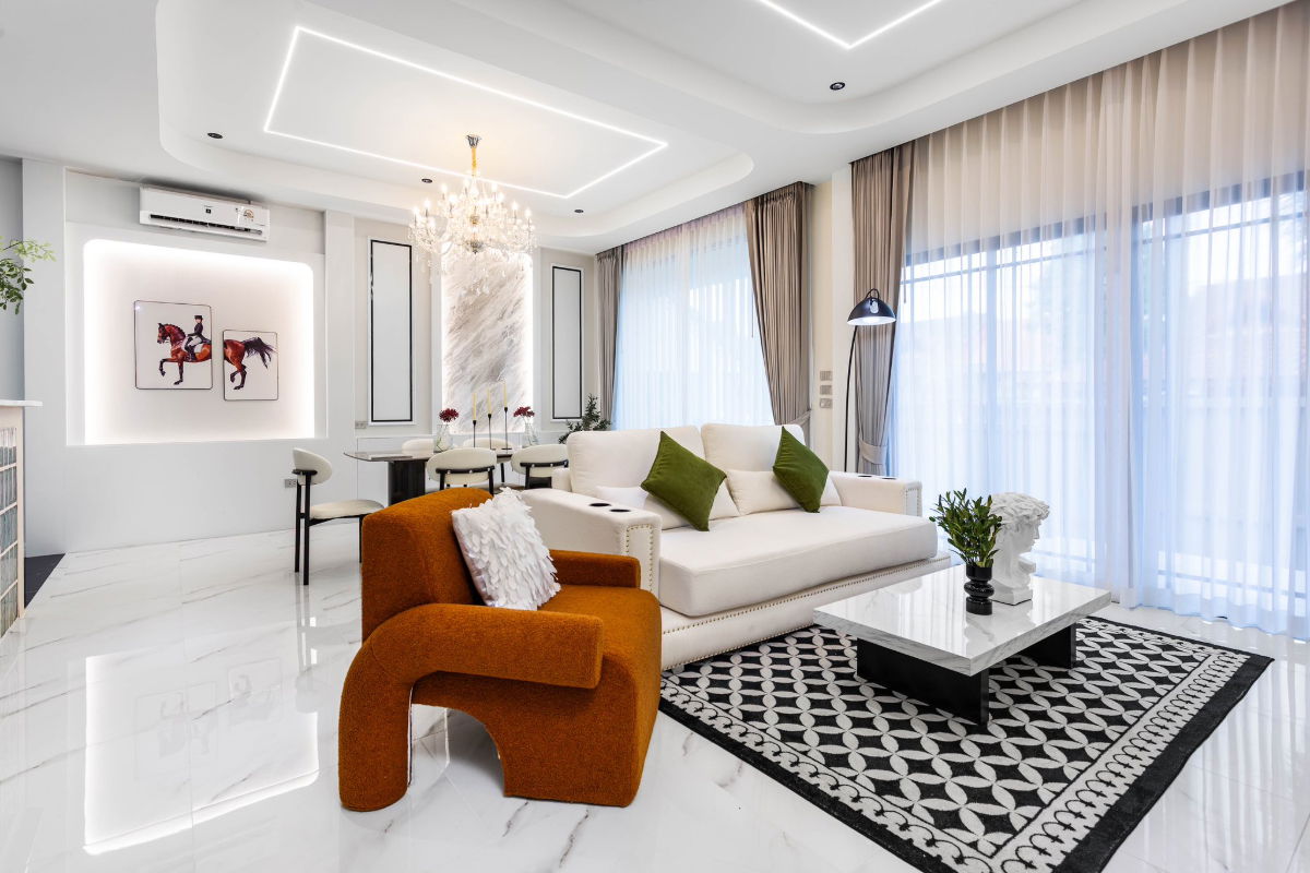 รูป ขายบ้านเดี่ยวชั้นเดียว ใกล้ทะเลจอมเทียน พร้อมเฟอร์นิเจอร์ พร้อมเข้าอยู่ ราคาเพียง 5.49 ล้านบาท! - รูปที่ 7/30