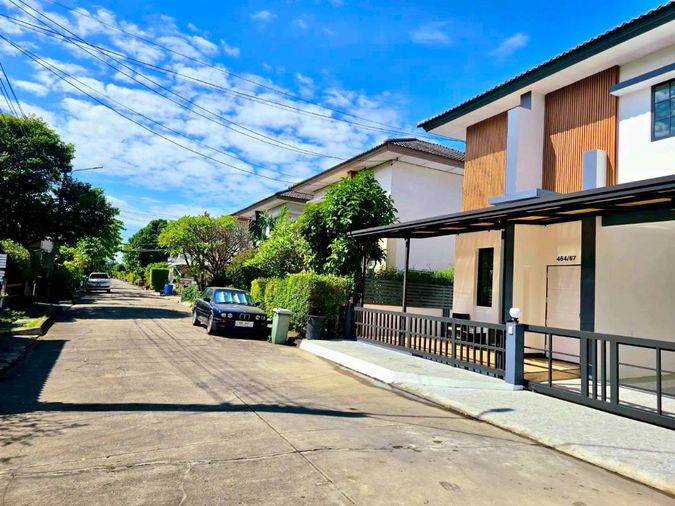 4-bed house for sale, 140 sqm, 35 sq wah, Promptpat Greennova Ramindra‎