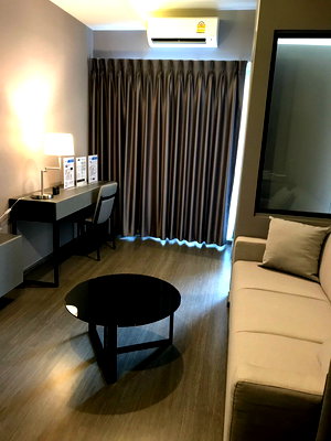 Condos for rent : For Rent Condo IDEO SUKHUMVIT 93 Building B, Floor 17,1 bed room, Room size 34.00 sqm