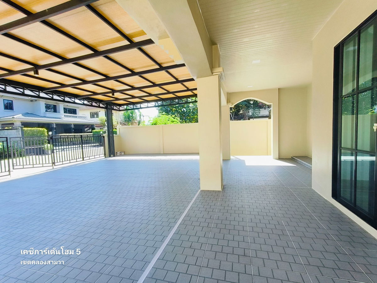 รูป บ้านเดี่ยว เนื้อที่ 73.3 ตรว. 5 ห้องนอน ทำเล มีนบุรี คลองสามวา เคซีการ์เด้นโฮม 5  นัดชมบ้าน 085-318-6868 คุณวา - รูปที่ 8/30