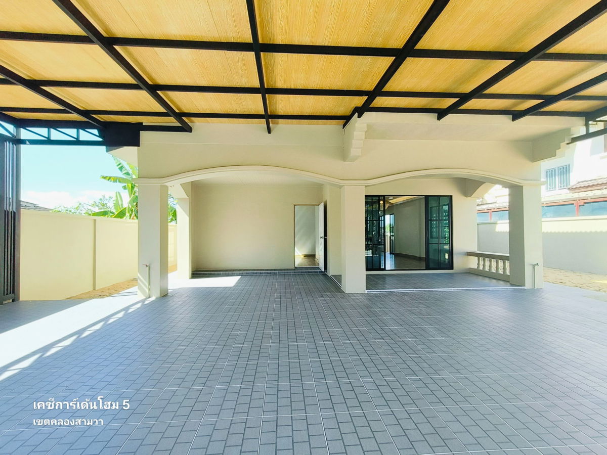 รูป บ้านเดี่ยว เนื้อที่ 73.3 ตรว. 5 ห้องนอน ทำเล มีนบุรี คลองสามวา เคซีการ์เด้นโฮม 5  นัดชมบ้าน 085-318-6868 คุณวา - รูปที่ 6/30