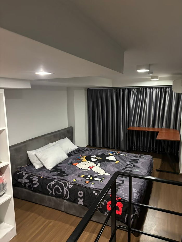 รูป ให้เช่าห้อง Duplex 2 นอน! ไอดีโอ นิว พระราม 9 ตัดใหม่ (Ideo New Rama 9) ชั้น 21 เพดานสูง โปร่งสบาย ใกล้ MRT รามคำแหง 12 (PFD-07709) - รูปที่ 3/13