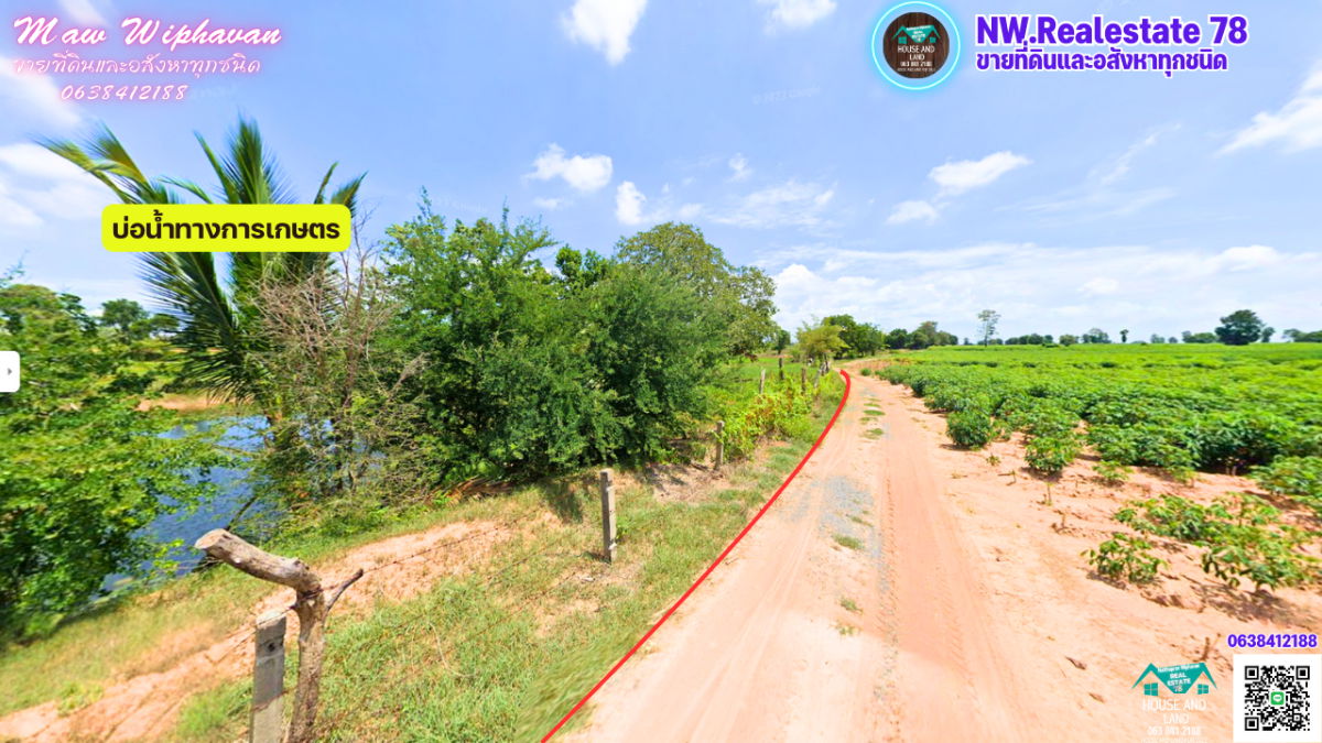 รูป ขายที่ดินติดถนนมอเตอร์เวย์ นครราชสีมา-ขอนแก่น เนื้อที่ 6 ไร่  วิวธรรมชาติ เหมาะสร้างบ้านสวนเกษตร ปลูกพืชผัดผลไม้ ต.กำปัง อ.โนนไทย จ.นครราชสีมา  - รูปที่ 7/27