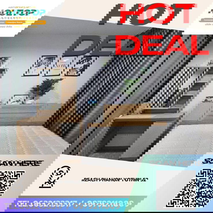 picture #Z3824💥 231268 🔥 Condo for Rent: REACH Phahon Yothin 52 - 1/6