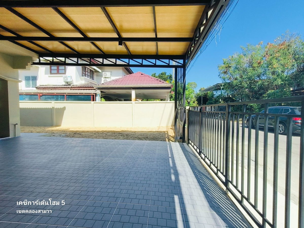 รูป บ้านเดี่ยว เนื้อที่ 73.3 ตรว. 5 ห้องนอน ทำเล มีนบุรี คลองสามวา เคซีการ์เด้นโฮม 5  นัดชมบ้าน 085-318-6868 คุณวา - รูปที่ 5/30