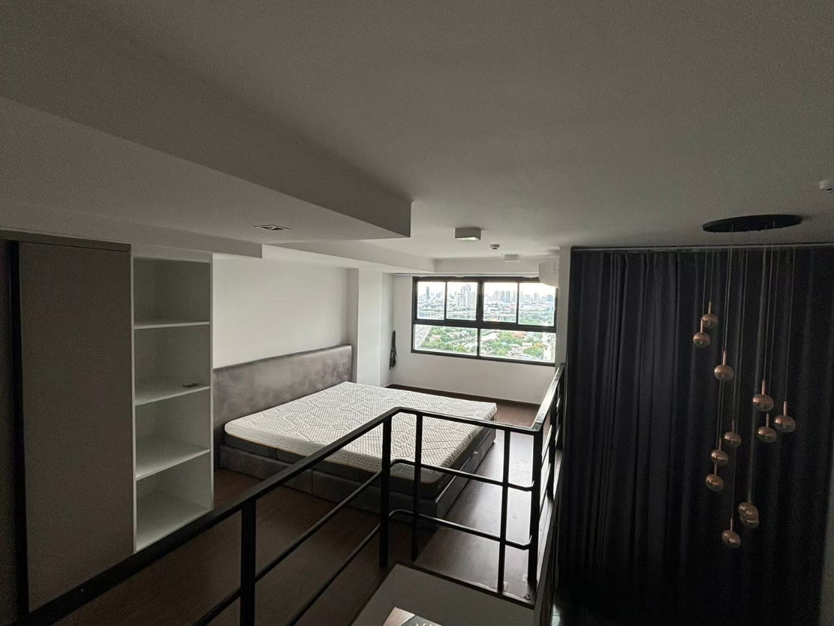 รูป ให้เช่าห้อง Duplex 2 นอน! ไอดีโอ นิว พระราม 9 ตัดใหม่ (Ideo New Rama 9) ชั้น 21 เพดานสูง โปร่งสบาย ใกล้ MRT รามคำแหง 12 (PFD-07709) - รูปที่ 10/13