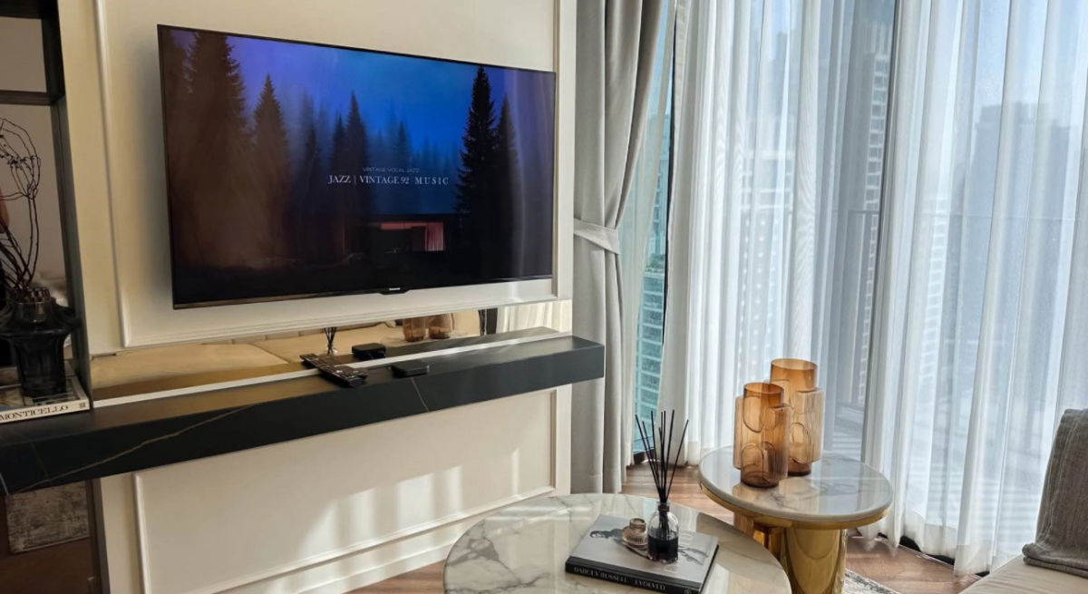 รูป ST445 ปล่อยเช่า คอนโดลักชัวรีใจกลางชิดลม 28 Chidlom (ทเวนตี้เอท ชิดลม) ห้องใหม่ ตกแต่งเสร็จ พร้อมเข้าอยู่ - รูปที่ 4/9