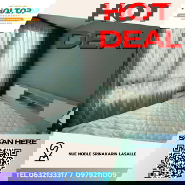 #Z3800💥 231268 🔥ให้เช่าคอนโด NUE Noble Srinakarin Lasalle 
