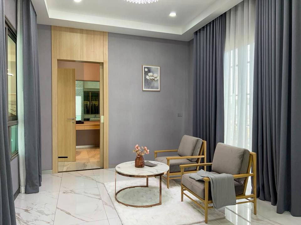 รูป ขายบ้านหรูพัทยา ทำเลทอง ใกล้อ่างเก็บน้ำมาบประชัน ที่สุดของความเป็นส่วนตัว ดีไซน์ทันสมัย ตอบโจทย์ไลฟ์สไตล์ไฮเอนด์ - รูปที่ 19/35