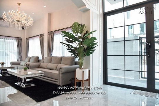 รูป ให้เช่า บ้านเดี่ยว 3 ชั้น พร้อมสระว่ายน้ำส่วนตัว – อมตะนคร - รูปที่ 5/20