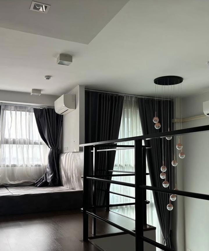 รูป ให้เช่าห้อง Duplex 2 นอน! ไอดีโอ นิว พระราม 9 ตัดใหม่ (Ideo New Rama 9) ชั้น 21 เพดานสูง โปร่งสบาย ใกล้ MRT รามคำแหง 12 (PFD-07709) - รูปที่ 9/13