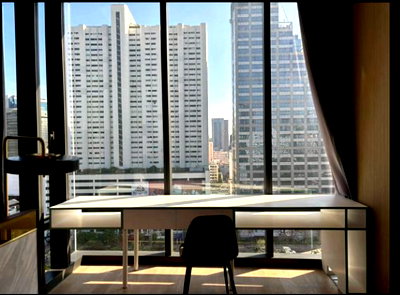 คอนโดให้เช่า : Ashton Silom. 1นอน 50ตร.ม. ว่างพร้อมอยู่ Line id: @pfagent