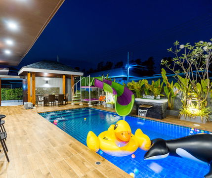 พูลวิลล่า 3 ห้องนอน สำหรับขาย Breeze Valley 1 | ชีวิตรีสอร์ตส่วนตัว ใกล้ชะอำ - U1943776