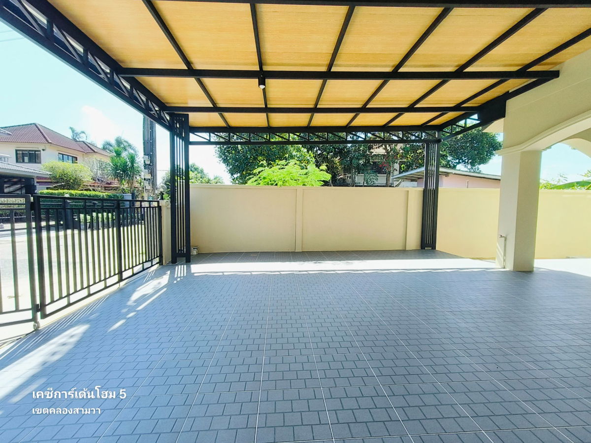 รูป บ้านเดี่ยว เนื้อที่ 73.3 ตรว. 5 ห้องนอน ทำเล มีนบุรี คลองสามวา เคซีการ์เด้นโฮม 5  นัดชมบ้าน 085-318-6868 คุณวา - รูปที่ 4/30