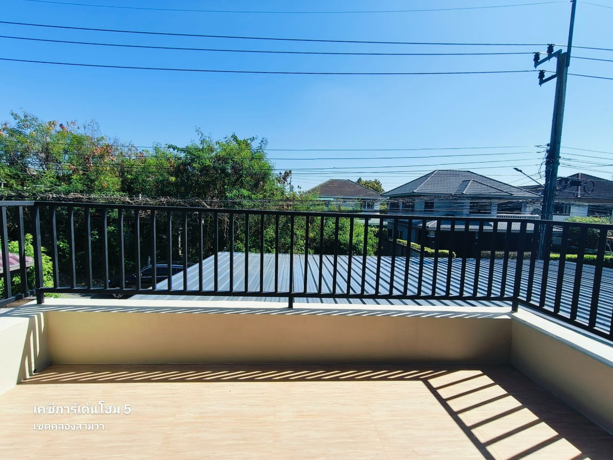 รูป บ้านเดี่ยว เนื้อที่ 73.3 ตรว. 5 ห้องนอน ทำเล มีนบุรี คลองสามวา เคซีการ์เด้นโฮม 5  นัดชมบ้าน 085-318-6868 คุณวา - รูปที่ 29/30
