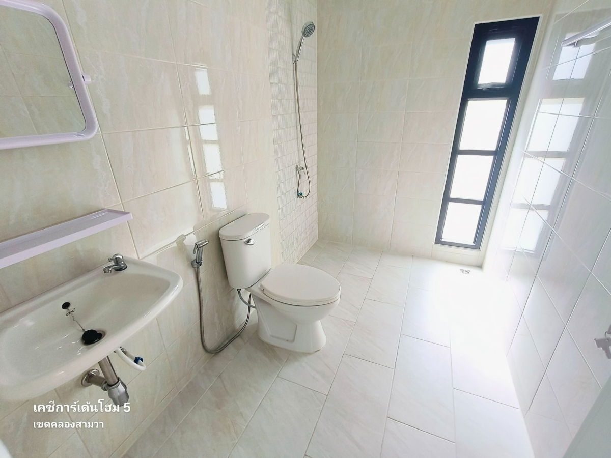 รูป บ้านเดี่ยว เนื้อที่ 73.3 ตรว. 5 ห้องนอน ทำเล มีนบุรี คลองสามวา เคซีการ์เด้นโฮม 5  นัดชมบ้าน 085-318-6868 คุณวา - รูปที่ 20/30