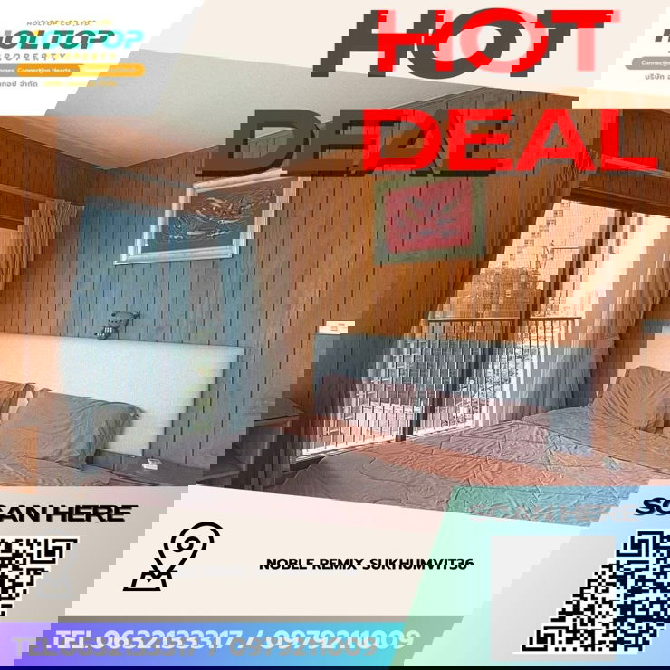 รูป #Z3823💥 231268 🔥ให้เช่าคอนโด Noble Remix Sukhumvit36 - รูปที่ 1/9