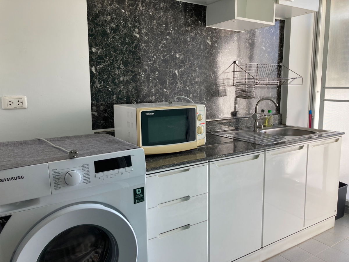 รูป ให้เช่าคอนโดเดอะคิทท์ คลองหลวง เฟอร์ครบ  👍 มีเครื่องซักผ้า👍 เจ้าของปล่อยเช่าเอง - รูปที่ 4/6