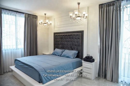 รูป ให้เช่า บ้านเดี่ยว 3 ชั้น พร้อมสระว่ายน้ำส่วนตัว – อมตะนคร - รูปที่ 6/20