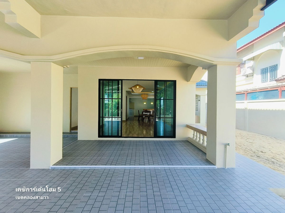 รูป บ้านเดี่ยว เนื้อที่ 73.3 ตรว. 5 ห้องนอน ทำเล มีนบุรี คลองสามวา เคซีการ์เด้นโฮม 5  นัดชมบ้าน 085-318-6868 คุณวา - รูปที่ 7/30