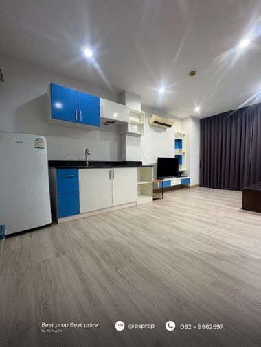 คอนโดเช่าบางเเสน ใกล้ ม.บูรพา D2 Bangsaen Condominium ✅ พร้อมเข้าอยู่ #CR0303