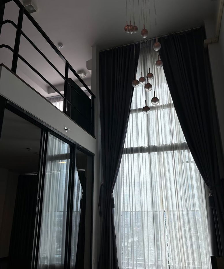 รูป ให้เช่าห้อง Duplex 2 นอน! ไอดีโอ นิว พระราม 9 ตัดใหม่ (Ideo New Rama 9) ชั้น 21 เพดานสูง โปร่งสบาย ใกล้ MRT รามคำแหง 12 (PFD-07709) - รูปที่ 6/13