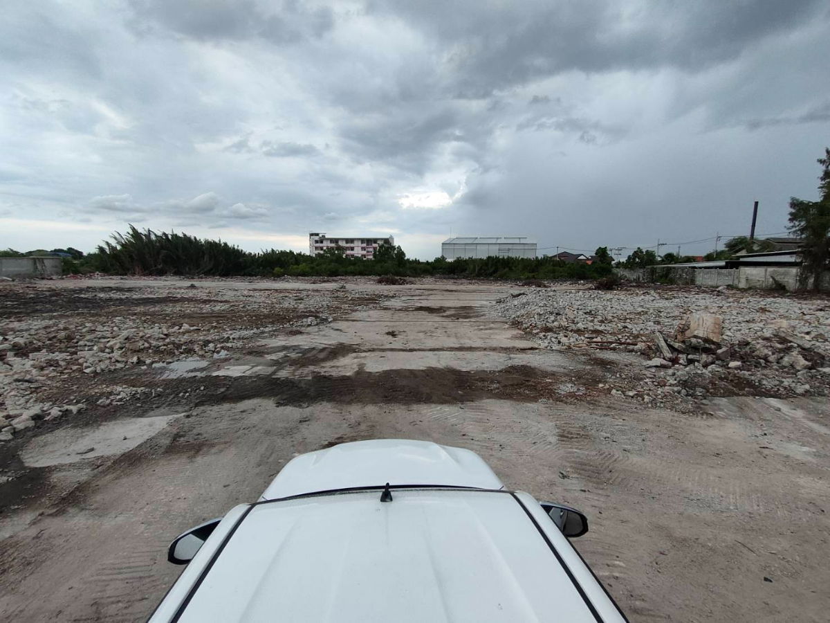 รูป ขายที่ 12 ไร่ พื้นที่สีม่วงติดถนนหลักสุขสวัสดิ์ 84 - รูปที่ 3/4