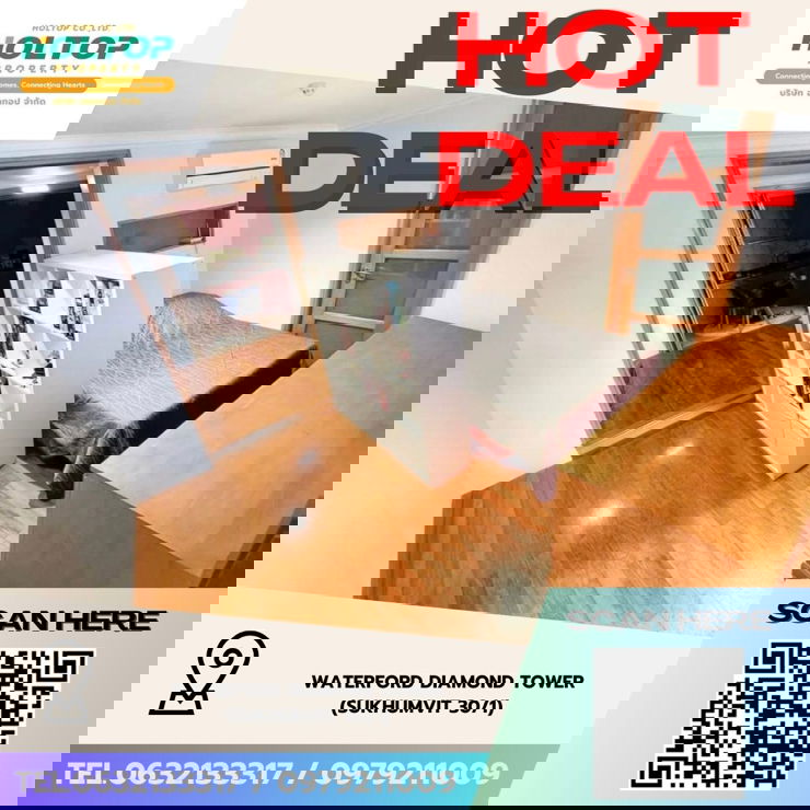 picture #Z3817💥 231268 🔥Condo for Rent: Waterford Diamond Tower (Sukhumvit 30/1) - 1/8