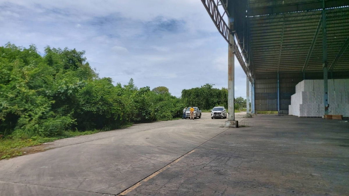 รูป  ขายที่ดินพร้อมอาคารโครงเหล็ก ขนาด 14-2-40 ไร่ - รูปที่ 7/12