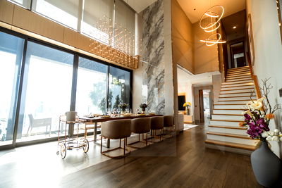 ขายคอนโด : The Esse at Singha Complex 4 bedrooms, for sale