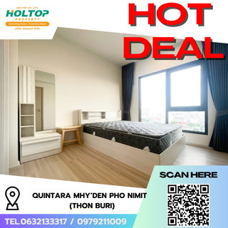 รูปภาพ #R8408 🎉 231268 Condo for Rent: QUINTARA MHy’DEN PHO NIMIT (Thon Buri)