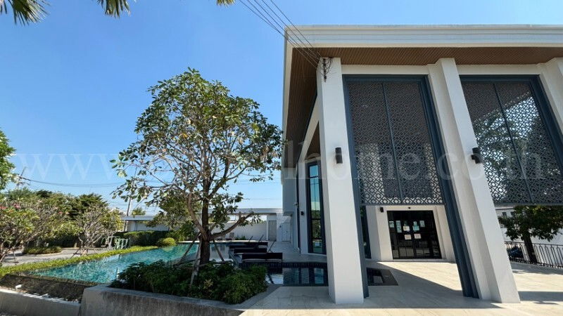 รูป บ้านเดี่ยว บ้านฟ้ากรีนเนอรี่ทิวา ปิ่นเกล้า-สาย 5 แปลงมุม หน้าสวน - รูปที่ 12/13