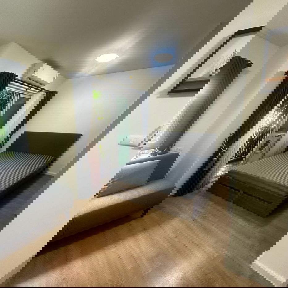 รูป ให้เช่า ดีคอนโด บลิซ ศรีราชา ห้องติดสวน ไม่ร้อน ใกล้ ม.เกษตร ศรีราชา - รูปที่ 6/10