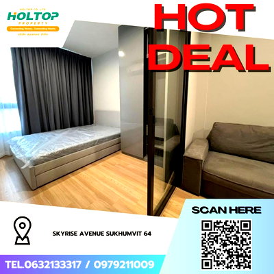 Condos for rent : #Z3814💥 231268 🔥 Condo for Rent: Skyrise Avenue Sukhumvit 64