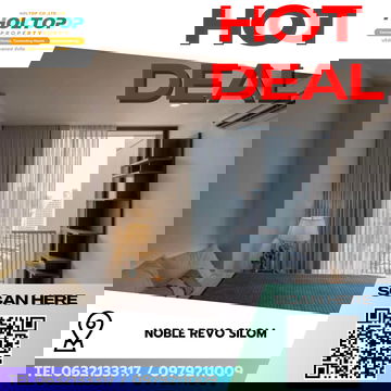 #R8387 🎉 231268 ให้เช่าคอนโด Noble Revo Silom