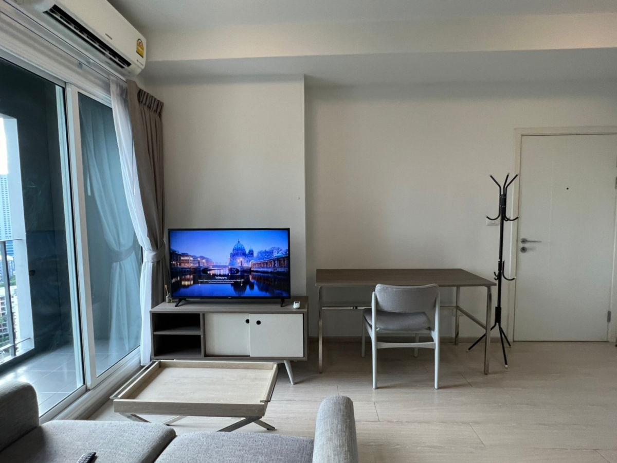 รูป Chapter one Eco Huaikwang - 1นอน ชั้นสูง พิเศษเพียง 13,000 ห้องมุม พร้อมเข้าอยู่ มกรา69 - รูปที่ 2/9