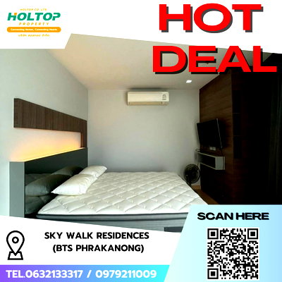 Condos for rent : #R8406 🎉 231268 Condo for rent: Sky Walk Residences (BTS Phrakanong)