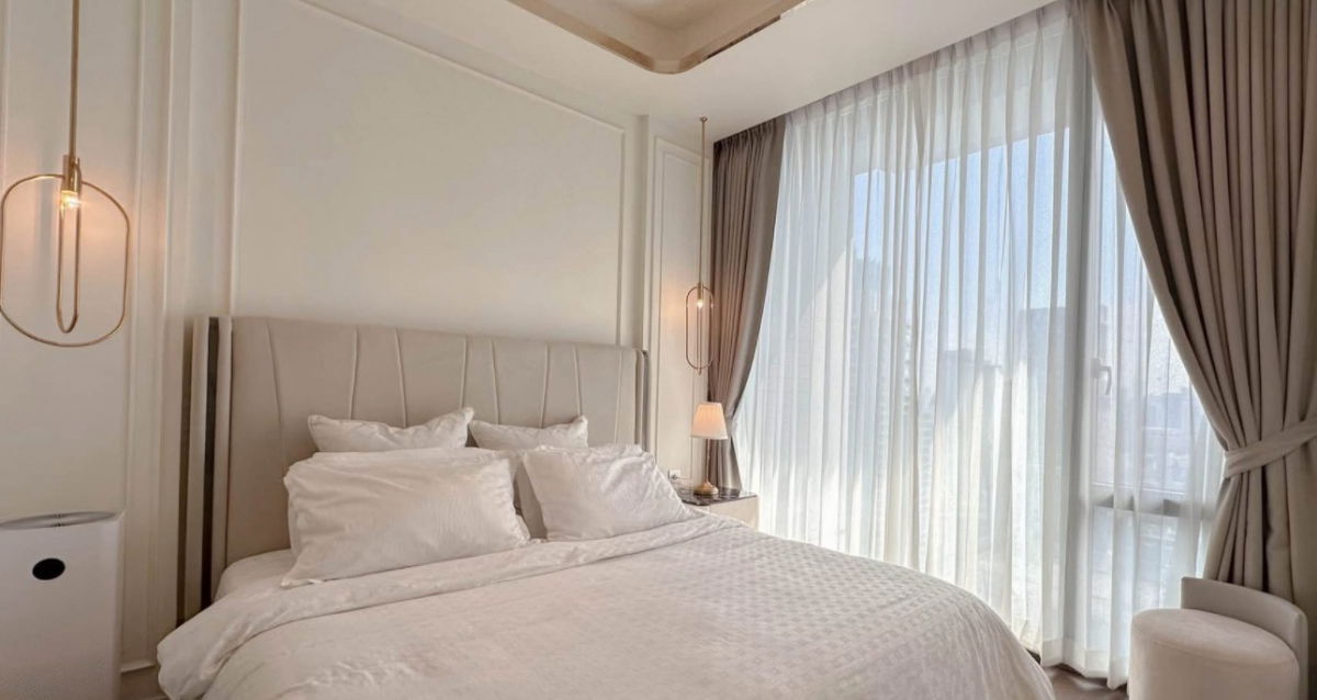 รูป ST445 ปล่อยเช่า คอนโดลักชัวรีใจกลางชิดลม 28 Chidlom (ทเวนตี้เอท ชิดลม) ห้องใหม่ ตกแต่งเสร็จ พร้อมเข้าอยู่ - รูปที่ 1/9