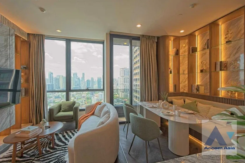 รูป 🔼🔽 AccomA 📩 Super Luxury,Fully Furnished 2 BR Condominium @The Esse Sukhumvit 36 (AA41837) - รูปที่ 1/8