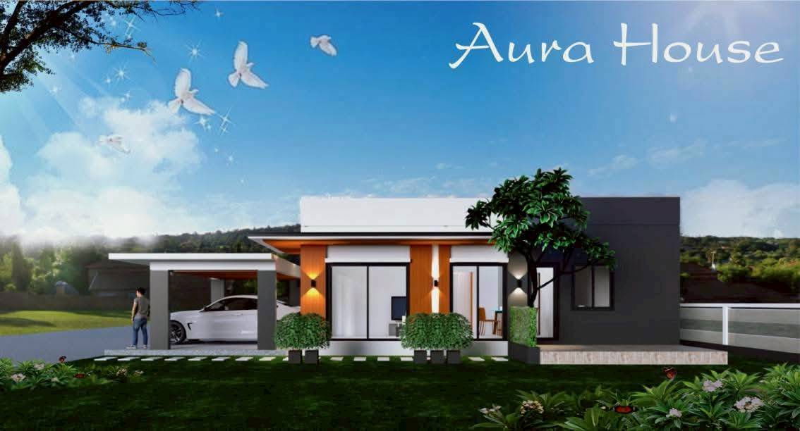 picture Single-storey modern-style house for sale in Aurahouse 32 project. Land area: 60.8 square wah - 12/15